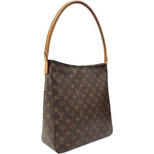 Louis Vuitton Looping Monogram Brown Handbag